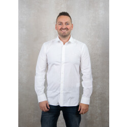Lyle and Scott Tonal eagle easy care poplin shirt