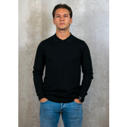 Pure Path Regular fit knitwear polo ls