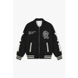 croyez homme Echoes of eternity varsity jacket