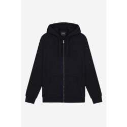 Lyle and Scott Tonal eagle zip through hoodie