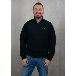 Lyle and Scott Loopback quarter zip sweat