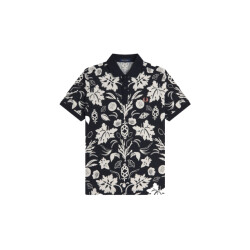 Fred Perry Botanical print polo shirt