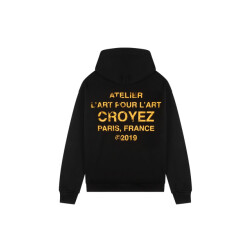 croyez homme Gallery grunge hoodie