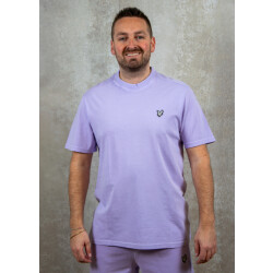 Lyle and Scott Natural dye crewneck t-shirt