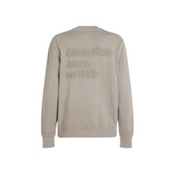 Calvin Klein Washed puff print crew neck