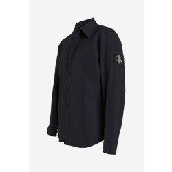 Calvin Klein Monologo badge relaxed shirt