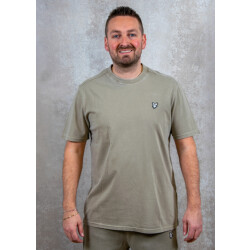 Lyle and Scott Natural dye crewneck t-shirt