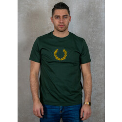 Fred Perry Textured laurel wreath t-shirt