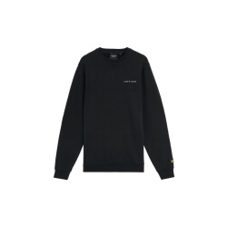 Lyle and Scott Loopback embroidered crew neck sweatshirt