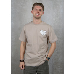 croyez homme Puffed heart t-shirt