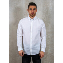 Tommy Hilfiger Reg linen blend ls shirt