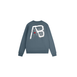 AB Lifestyle Canvas crewneck with print