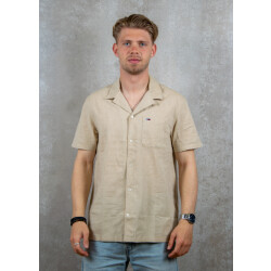 Tommy Hilfiger Linen blend camp ss shirt