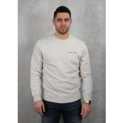 Lyle and Scott Loopback embroidered crew neck sweatshirt