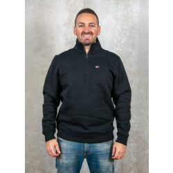 Tommy Hilfiger Reg fleece 1/4zip mock neck