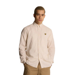 Lyle and Scott Linen blend oxford shirt