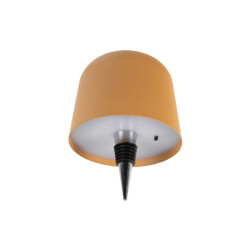 Leitmotiv bottle lamp cone hat led oker