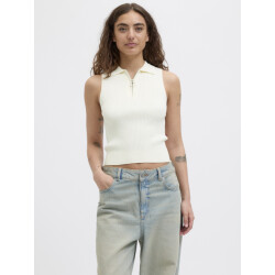 Jack & Jones Jxjayce zip polo neck top knit