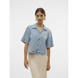 Vero Moda Vmmary 2/4 v-neck dnm shirt si313