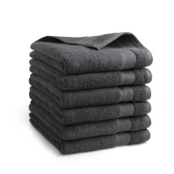 DoubleDry Hotel handdoeken 50 x 100 cm – set van 6 – 100% katoen 500 g/m2 –