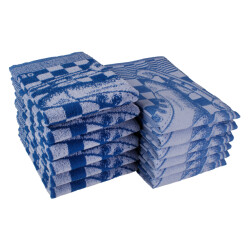 DoubleDry Theedoeken en keukendoeken set 12 stuks 100% katoen hoge