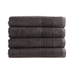 Phlox Handdoeken set 70x140 cm 4 stuks 600 g/m2 zacht katoen supreme