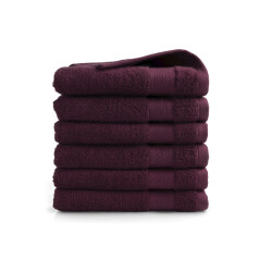 DoubleDry Handdoeken set 70 x 140 cm 6 stuks 100% zacht katoen 500 g/m2 6x