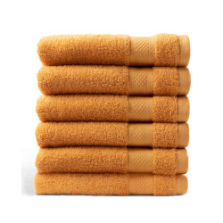 DoubleDry Hotel handdoeken 50 x 100 cm – set van 6 – 100% katoen 500 g/m2 –