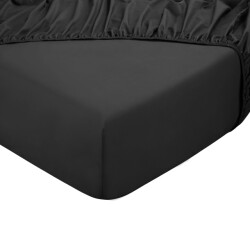 DoubleDry Hoeslaken 100% natuurlijk katoen tweepersoons 140x200 cm zacht &