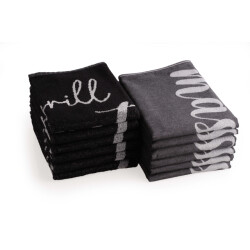 DoubleDry Theedoeken en keukendoeken set 12 stuks 100% katoen hoge