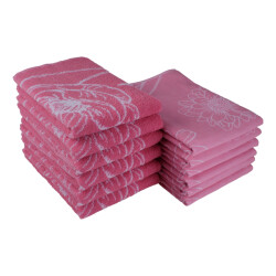 DoubleDry Theedoeken en keukendoeken set 12 stuks 100% katoen hoge
