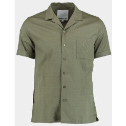 Supply & Co Casual hemd korte mouw roan shirt ss structure 25107ro20/367 olive night