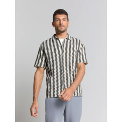 No Excess Heren overhemd 28490488 011 offwhite