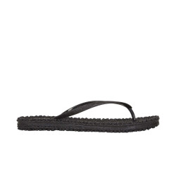 Ilse Jacobsen Flipflops with glitters black