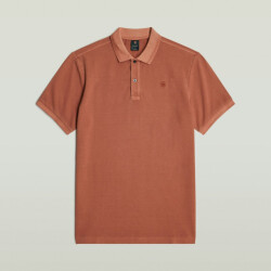 G-Star dunda overdyed slim polo d11595-d756 h034 etruscan re