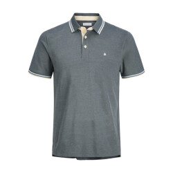 Jack & Jones jjepaulos polo ss noos 12136668 stormy weather