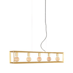 Label51 Hanglamp tetto antiek 120x20x141 cm