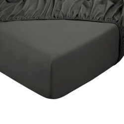 DoubleDry Hoeslaken 100% natuurlijk katoen eenpersoons 90x200 cm zacht &