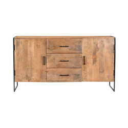 Livingfurn dressoir elin 150cm , zwart