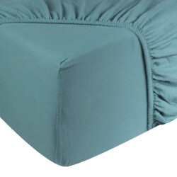 DoubleDry Hoeslaken jersey 100% katoen eenpersoons 90x200 cm zacht &