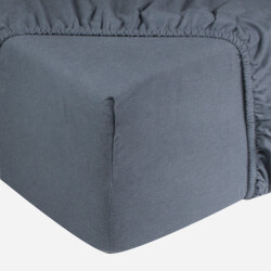 DoubleDry Hoeslaken jersey 100% katoen eenpersoons 90x200 cm zacht &
