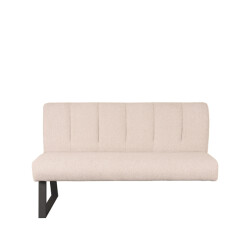 Label51 Eetkamerbank modula naturel boucle 3-zits 150x62x92 cm