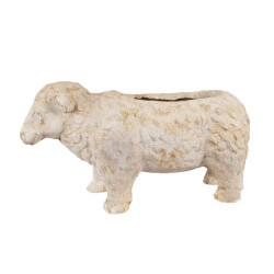 Clayre & Eef Bloempot schaap 48x19x26 cm keramisch materiaal