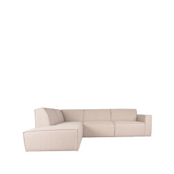 Label51 Bank kay naturel boucle ottomane + 2,5-zits