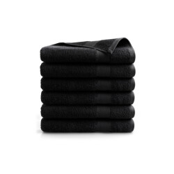 DoubleDry Handdoeken set 70 x 140 cm 6 stuks 100% zacht katoen 500 g/m2 6x