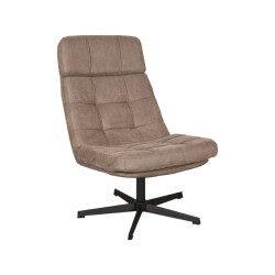 Label51 Fauteuil alvar - micro suede 57x53x83 cm
