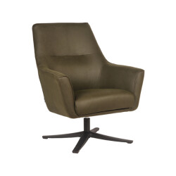 Label51 Fauteuil tod army green microfiber