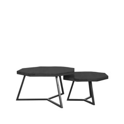 Label51 Salontafel figure - mangohout 70x70x40 cm