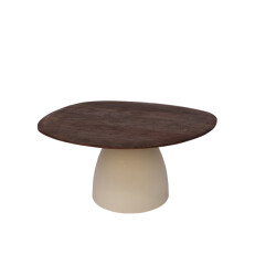 Brix salontafel marron - mangohout 86 cm