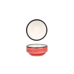 Bonna Serveerschaal aura passion porselein 6 cm (30cc) set van 2